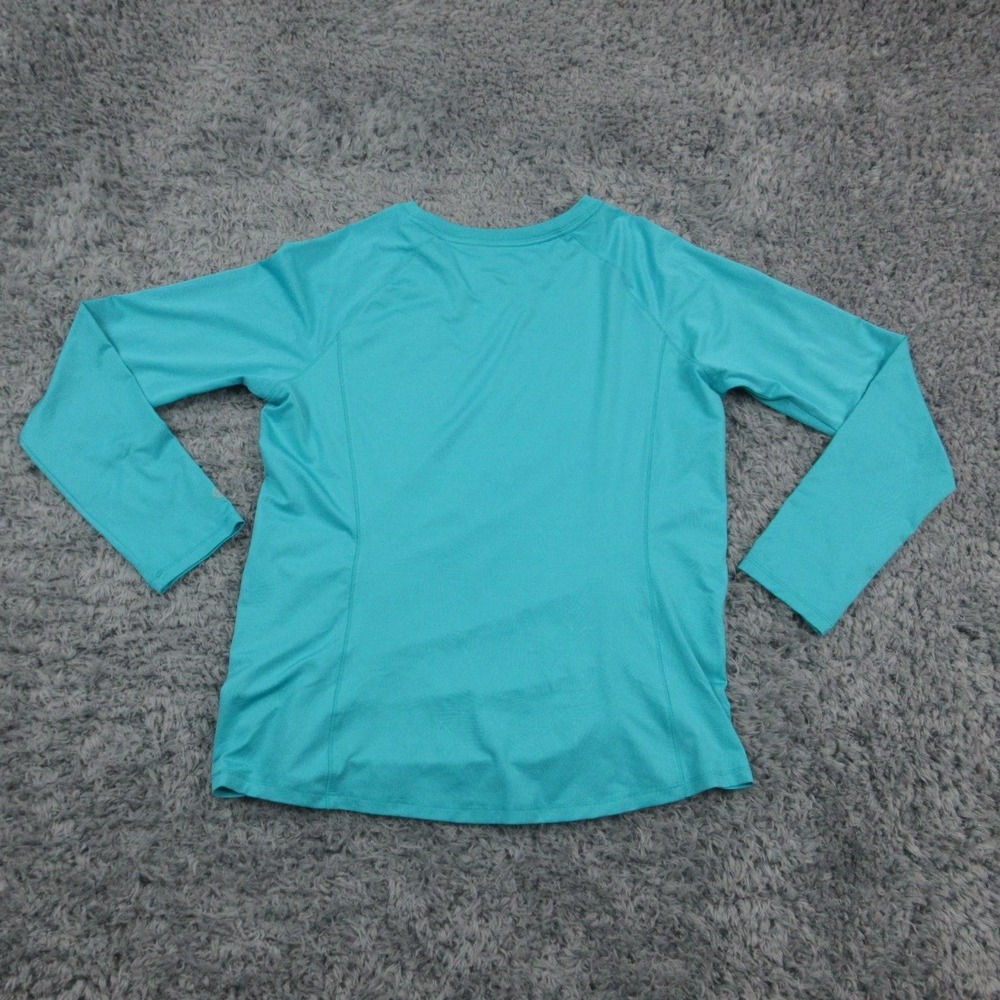 Reel Legends Shirt Womens Large Teal Pink Keep-It-Cool Lot of 2 Fishing Sun - Picture 7 of 16